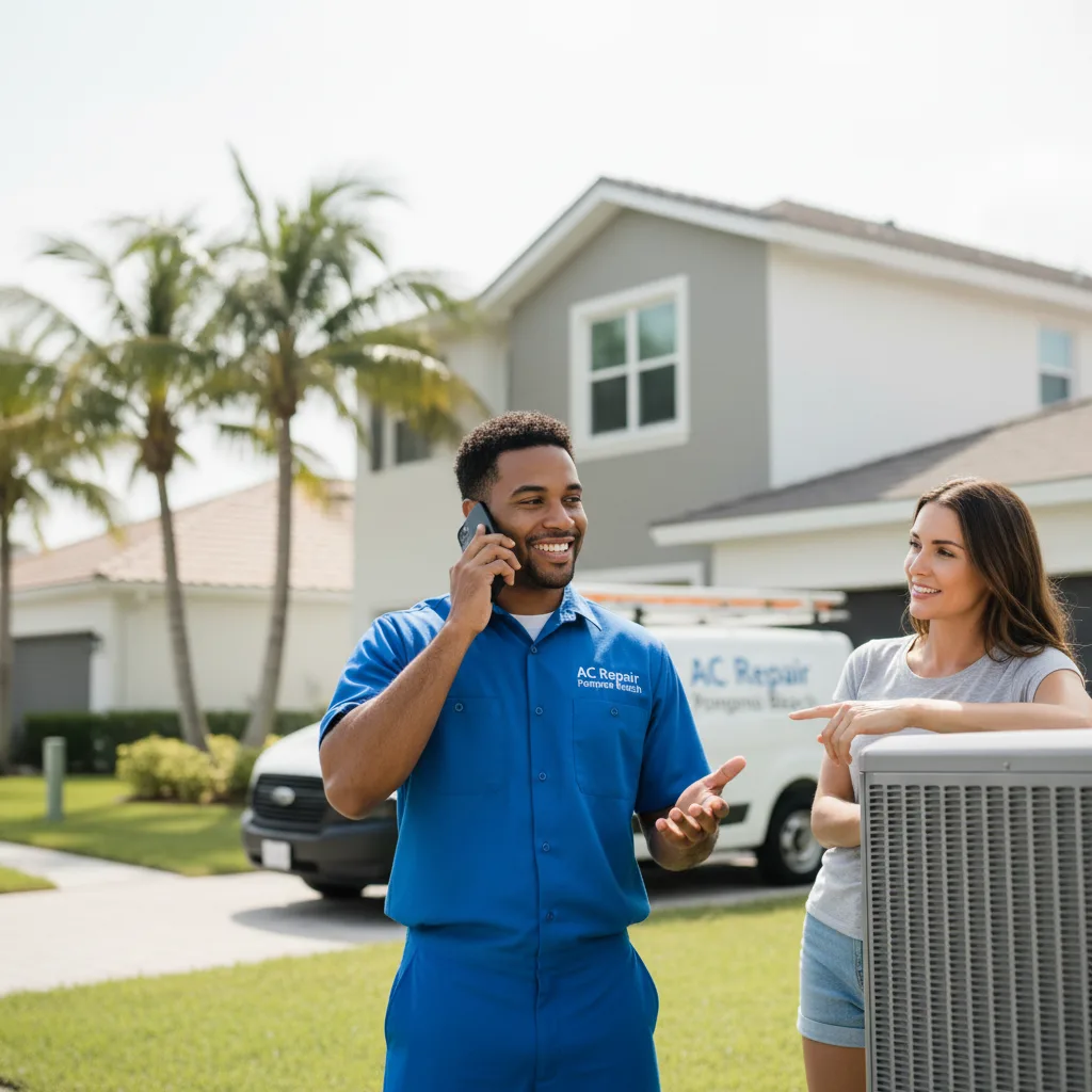 AC Repair Pompano Beach customer support in Blue Earth